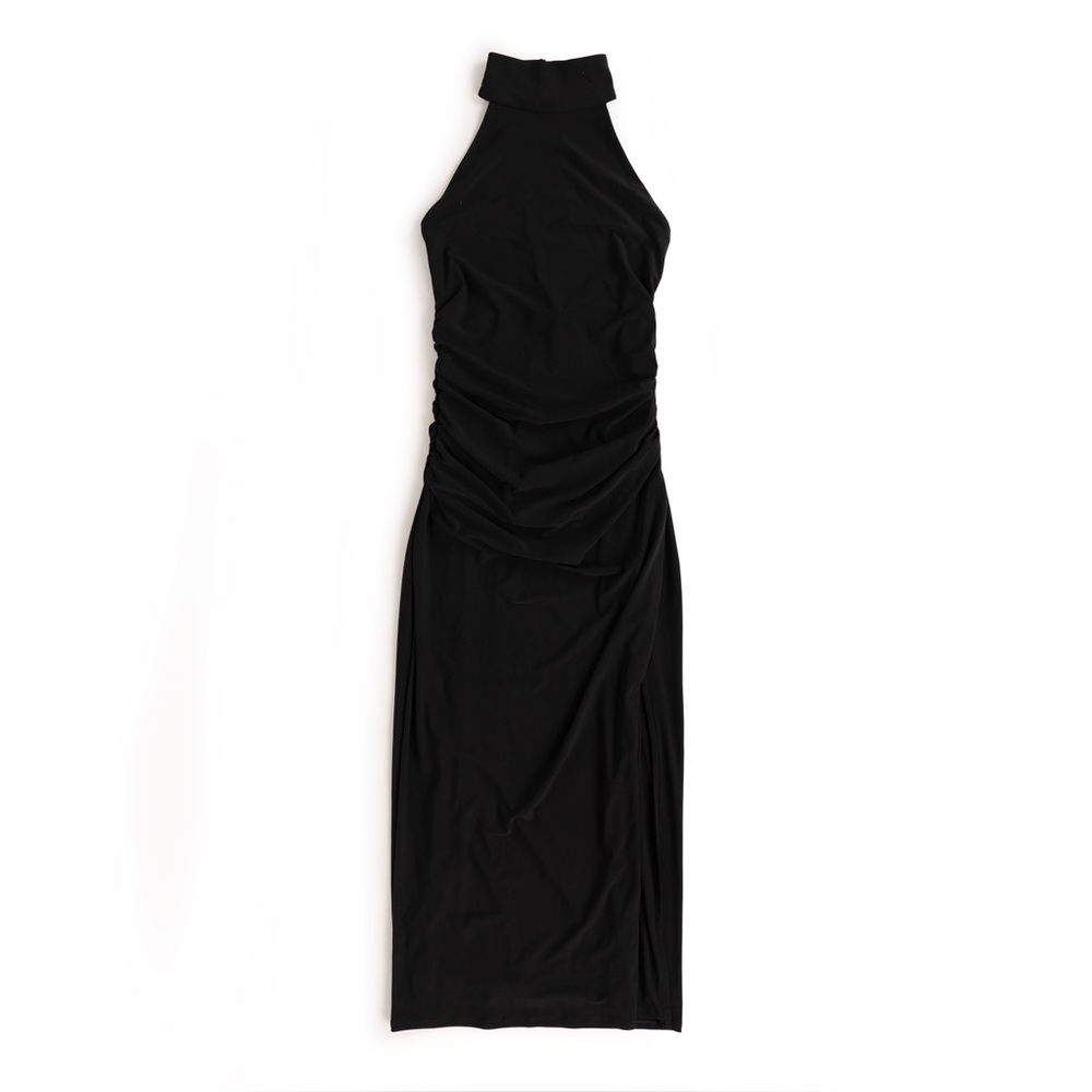 Aritzia High Neck Midi Dress
